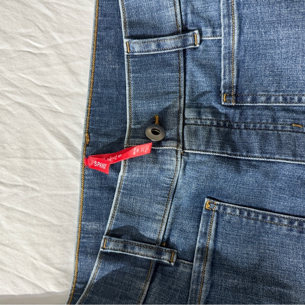 Spanx wide leg jeans size medium